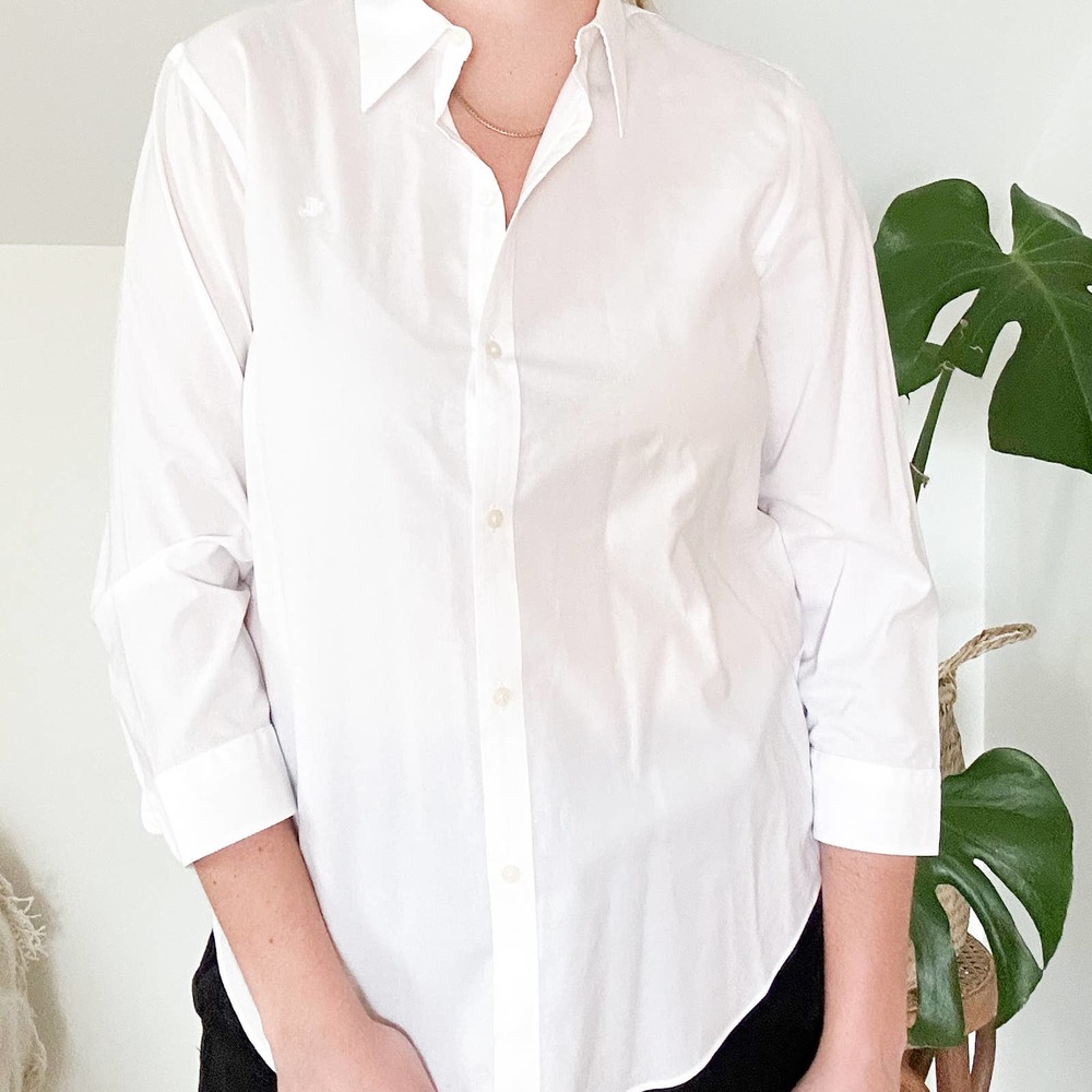 Ralph Lauren White Button Down